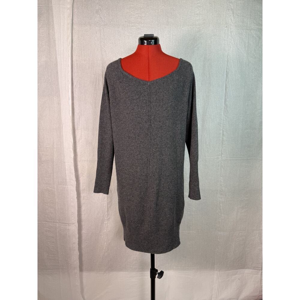 ATHLETA CASHMERE NYLON SPANDEX LONG SLEEVE TUNIC SWEATER DRESS SIZE S C970